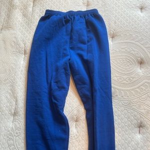 boys XL/women’s SM blue sweatpants